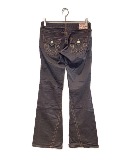TRUE RELIGION（トゥルー レリジョン）TRUE RELIGION (トゥルー レリジョン) フレアパンツ ブラック サイズ:26の古着・服飾アイテム