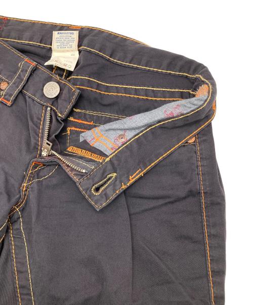 TRUE RELIGION（トゥルー レリジョン）TRUE RELIGION (トゥルー レリジョン) フレアパンツ ブラック サイズ:26の古着・服飾アイテム