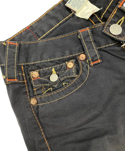 TRUE RELIGION（トゥルー レリジョン）TRUE RELIGION (トゥルー レリジョン) フレアパンツ ブラック サイズ:26の古着・服飾アイテム