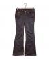 TRUE RELIGION（トゥルー レリジョン）の古着「フレアパンツ」｜ブラック