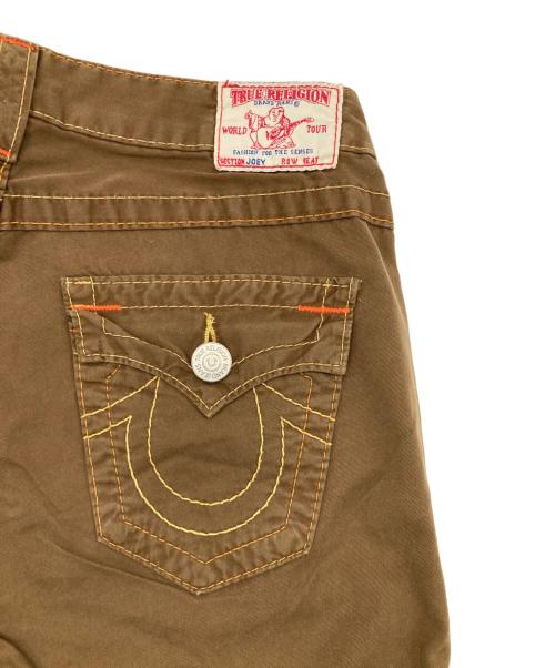 TRUE RELIGION（トゥルー レリジョン）TRUE RELIGION (トゥルー レリジョン) フレアパンツ ベージュ サイズ:26の古着・服飾アイテム