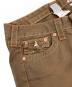 中古・古着 TRUE RELIGION (トゥルー レリジョン) フレアパンツ ベージュ サイズ:26：5000円