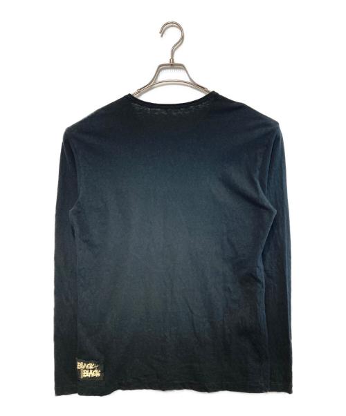 YOHJI YAMAMOTO（ヨウジヤマモト）YOHJI YAMAMOTO (ヨウジヤマモト) ロングスリーブカットソー ブラック サイズ:2の古着・服飾アイテム