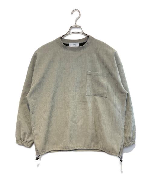 natto（ナット）natto (ナット) premium slab pullover グレー サイズ:Freeの古着・服飾アイテム