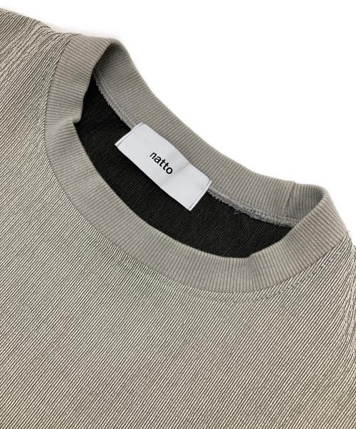 natto（ナット）natto (ナット) premium slab pullover グレー サイズ:Freeの古着・服飾アイテム
