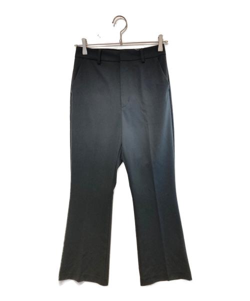 JOURNAL STANDARD（ジャーナルスタンダード）JOURNAL STANDARD (ジャーナルスタンダード) BI Flare Slacks ブラック サイズ:36 未使用品の古着・服飾アイテム