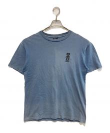 stussy（ステューシー）の古着「［古着］TIKIプリントカットソー」｜ブルー