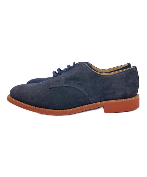 SOUTHWICK（サウスウィック）SOUTHWICK (サウスウィック) SANDERS Navy Suede Officer Shoe ネイビー サイズ:8 1/2の古着・服飾アイテム