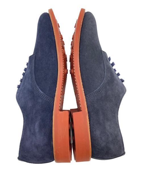 SOUTHWICK（サウスウィック）SOUTHWICK (サウスウィック) SANDERS Navy Suede Officer Shoe ネイビー サイズ:8 1/2の古着・服飾アイテム