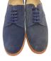 中古・古着 SOUTHWICK (サウスウィック) SANDERS Navy Suede Officer Shoe ネイビー サイズ:8 1/2：8000円
