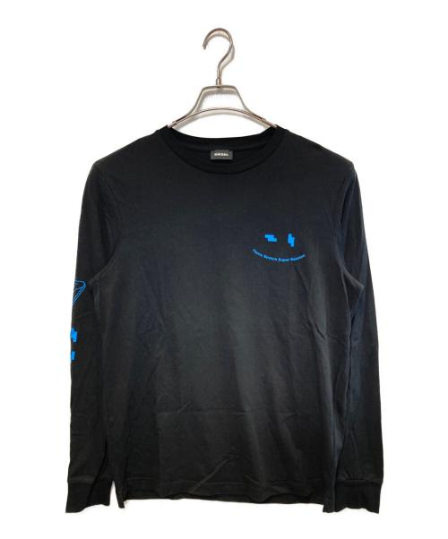 DIESEL（ディーゼル）DIESEL (ディーゼル) T-JUST-LS-SLITS ブラック サイズ:Mの古着・服飾アイテム