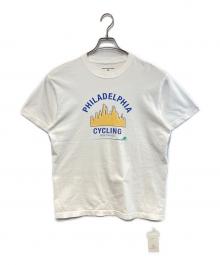 GOOD ROCK SPEED×BEAUTY&YOUTH（グッドロックスピード×ビューティーアンドユース）の古着「スポーツ レトロプリントTシャツ」｜ホワイト