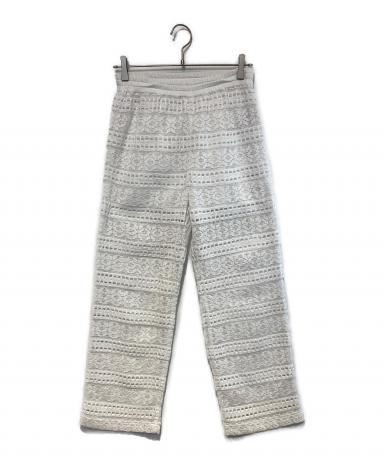 sara mallika(サラマリカ) COTTON BORDER LACE 中古・古着通販】sara mallika (サラマリカ) Cotton Border Lace Pants