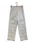 sara mallika（サラマリカ）の古着「Cotton Border Lace Pants」｜ホワイト