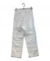 sara mallika (サラマリカ) Cotton Border Lace Pants ホワイト サイズ:S 未使用品：12000円