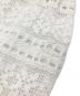 中古・古着 sara mallika (サラマリカ) Cotton Border Lace Pants ホワイト サイズ:S 未使用品：12000円