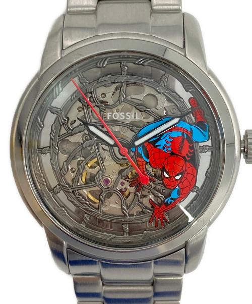 FOSSIL（フォッシル）FOSSIL (フォッシル) MARVEL (マーベル) ヘリテージ・オートマティック スパイダーマンモデルの古着・服飾アイテム