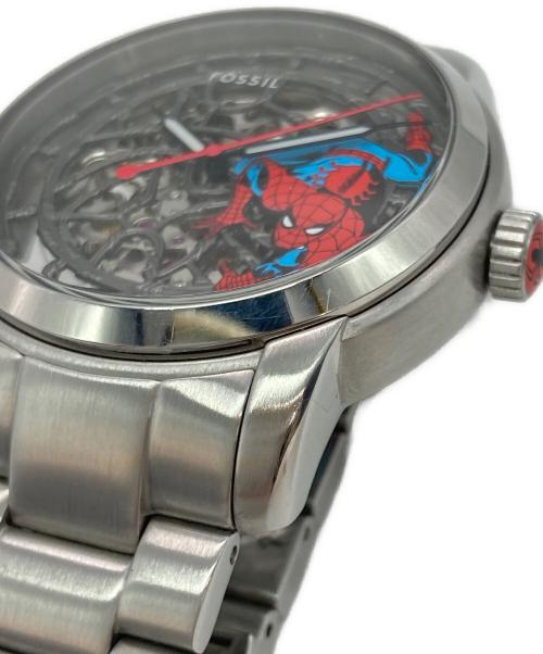 FOSSIL（フォッシル）FOSSIL (フォッシル) MARVEL (マーベル) ヘリテージ・オートマティック スパイダーマンモデルの古着・服飾アイテム