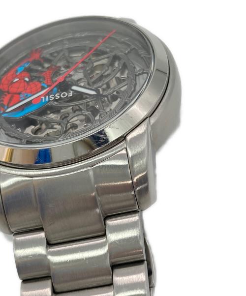 FOSSIL（フォッシル）FOSSIL (フォッシル) MARVEL (マーベル) ヘリテージ・オートマティック スパイダーマンモデルの古着・服飾アイテム