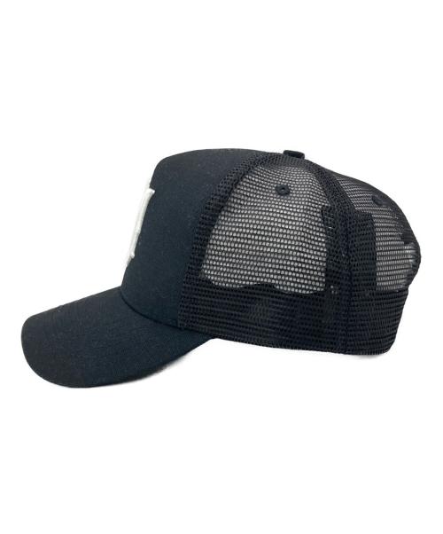 AMIRI（アミリ）AMIRI (アミリ) MA LOGO TRUCKER HAT ブラックの古着・服飾アイテム