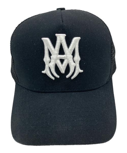 AMIRI（アミリ）AMIRI (アミリ) MA LOGO TRUCKER HAT ブラックの古着・服飾アイテム