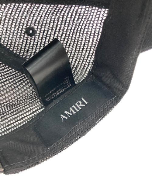 AMIRI（アミリ）AMIRI (アミリ) MA LOGO TRUCKER HAT ブラックの古着・服飾アイテム