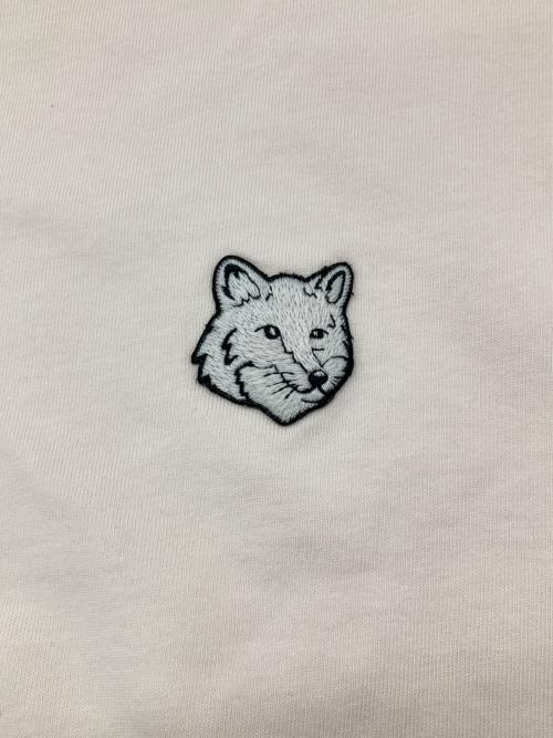 maison kitsune（メゾンキツネ）maison kitsune (メゾンキツネ) フォックスヘッドオーバーサイズTシャツ ピンク サイズ:XS 未使用品の古着・服飾アイテム