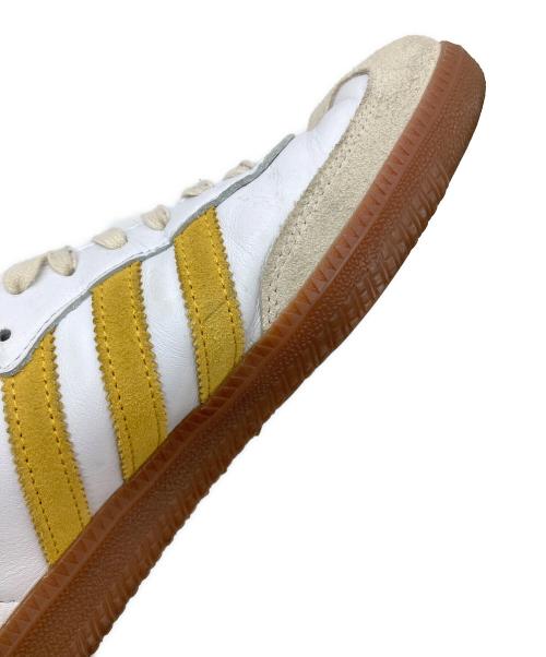 adidas（アディダス）adidas (アディダス) Sporty & Rich (スポーティーアンドリッチ) SAMBA OG SPORTY&RICH ホワイト×イエロー サイズ:US9の古着・服飾アイテム