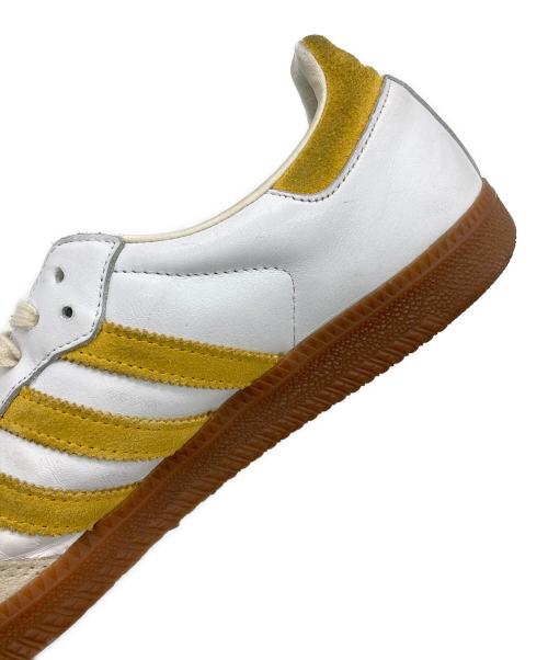 adidas（アディダス）adidas (アディダス) Sporty & Rich (スポーティーアンドリッチ) SAMBA OG SPORTY&RICH ホワイト×イエロー サイズ:US9の古着・服飾アイテム