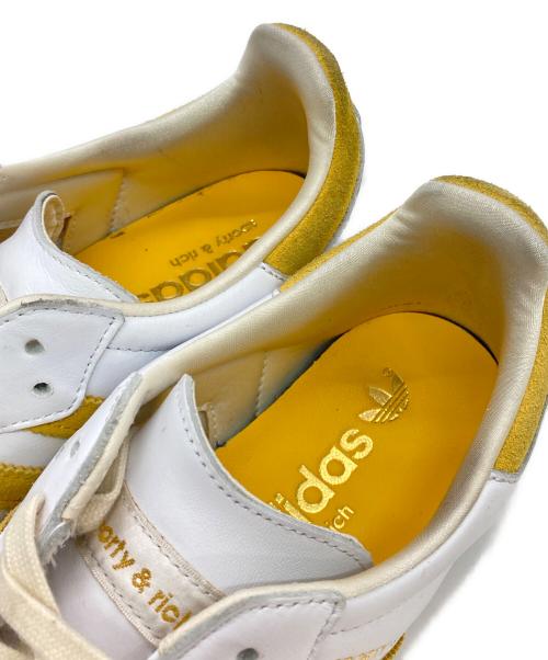 adidas（アディダス）adidas (アディダス) Sporty & Rich (スポーティーアンドリッチ) SAMBA OG SPORTY&RICH ホワイト×イエロー サイズ:US9の古着・服飾アイテム