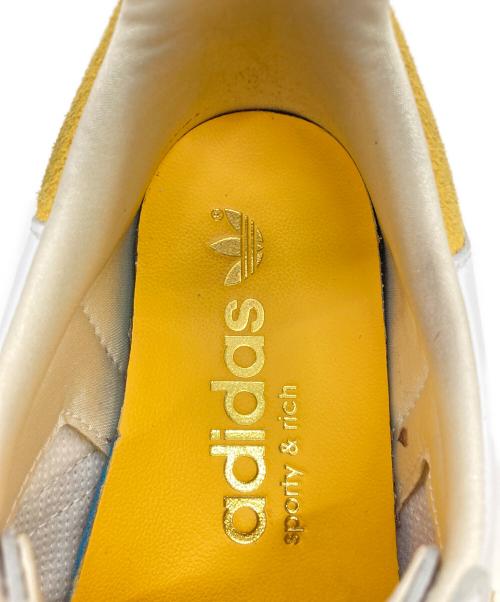 adidas（アディダス）adidas (アディダス) Sporty & Rich (スポーティーアンドリッチ) SAMBA OG SPORTY&RICH ホワイト×イエロー サイズ:US9の古着・服飾アイテム