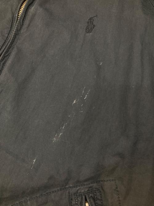POLO RALPH LAUREN（ポロ・ラルフローレン）POLO RALPH LAUREN (ポロ・ラルフローレン) ［古着］スイングトップ ブラック サイズ:Lの古着・服飾アイテム