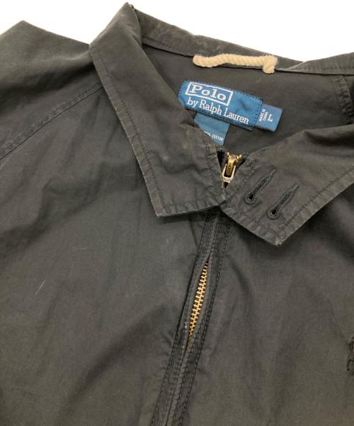 POLO RALPH LAUREN（ポロ・ラルフローレン）POLO RALPH LAUREN (ポロ・ラルフローレン) ［古着］スイングトップ ブラック サイズ:Lの古着・服飾アイテム