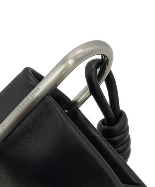 GIANNI CHIARINI（ジャンニ キアリーニ）GIANNI CHIARINI (ジャンニ キアリーニ) バケットハンドバッグ ブラックの古着・服飾アイテム