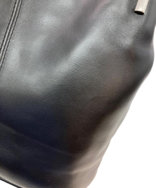 GIANNI CHIARINI（ジャンニ キアリーニ）GIANNI CHIARINI (ジャンニ キアリーニ) バケットハンドバッグ ブラックの古着・服飾アイテム