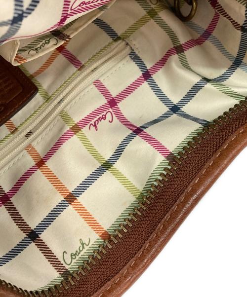 COACH（コーチ）COACH (コーチ) ショルダーバッグ ブラウンの古着・服飾アイテム