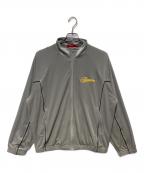 SUPREMEシュプリーム）の古着「Velour Mesh Track Jacket」｜グレー