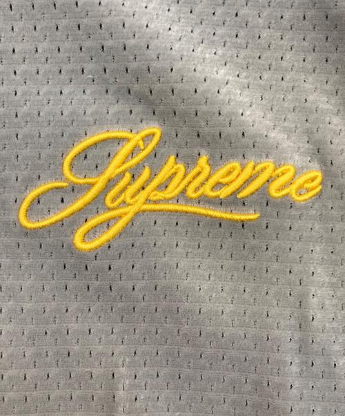 SUPREME（シュプリーム）SUPREME (シュプリーム) Velour Mesh Track Jacket グレー サイズ:Ｍの古着・服飾アイテム