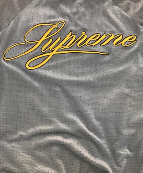 SUPREME（シュプリーム）SUPREME (シュプリーム) Velour Mesh Track Jacket グレー サイズ:Ｍの古着・服飾アイテム