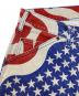 中古・古着 SUPREME (シュプリーム) Flag Double Knee Painter Pant ブルー×レッド サイズ:32：32000円