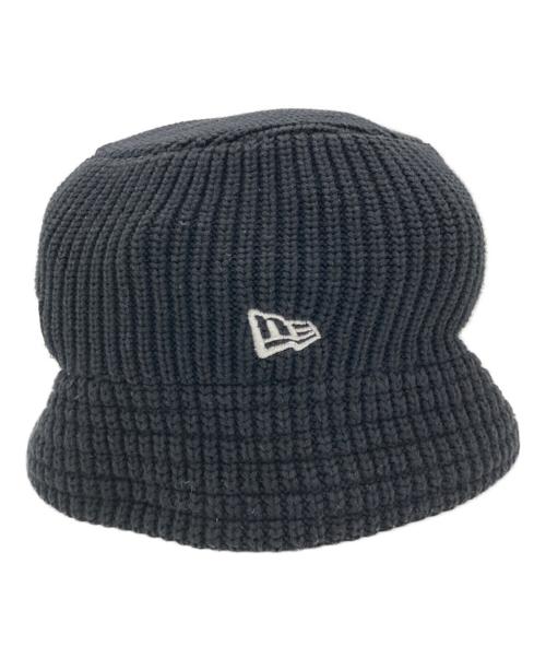 Mastermind JAPAN（マスターマインド ジャパン）Mastermind JAPAN (マスターマインド ジャパン) New Era (ニューエラ) KNIT BUCKET HAT ブラックの古着・服飾アイテム