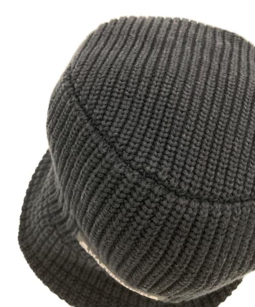 Mastermind JAPAN（マスターマインド ジャパン）Mastermind JAPAN (マスターマインド ジャパン) New Era (ニューエラ) KNIT BUCKET HAT ブラックの古着・服飾アイテム