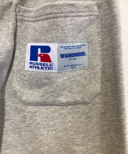 RUSSELL ATHLETIC（ラッセルアスレチック）RUSSELL ATHLETIC (ラッセルアスレチック) NEIGHBORHOOD (ネイバーフッド) SWEAT PANTS/コラボスウェットパンツ グレー サイズ:Lの古着・服飾アイテム