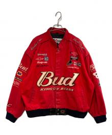 CHASE authentics（チェイスオーセンティック）の古着「レーシングジャケット」｜レッド