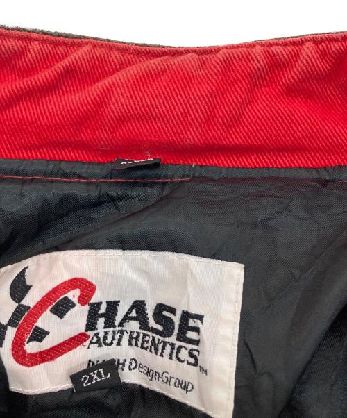 CHASE authentics（チェイスオーセンティック）CHASE authentics (チェイスオーセンティック) レーシングジャケット レッド サイズ:2XLの古着・服飾アイテム