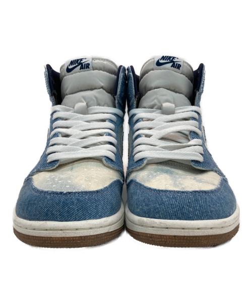 NIKE（ナイキ）NIKE (ナイキ) AIR JORDAN 1 RETRO HIGH OG ホワイト×インディゴ サイズ:US9.5/EUR43/cm27.5の古着・服飾アイテム
