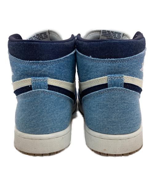 NIKE（ナイキ）NIKE (ナイキ) AIR JORDAN 1 RETRO HIGH OG ホワイト×インディゴ サイズ:US9.5/EUR43/cm27.5の古着・服飾アイテム