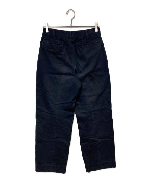 COMME des GARCONS HOMME（コムデギャルソン オム）COMME des GARCONS HOMME (コムデギャルソン オム) テーパード2タックパンツ ネイビー サイズ:Mの古着・服飾アイテム