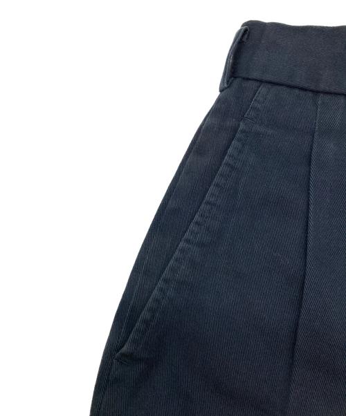 COMME des GARCONS HOMME（コムデギャルソン オム）COMME des GARCONS HOMME (コムデギャルソン オム) テーパード2タックパンツ ネイビー サイズ:Mの古着・服飾アイテム