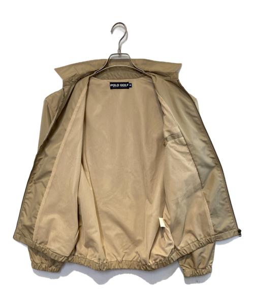 POLO GOLF（ポロ ゴルフ）POLO GOLF (ポロ ゴルフ) ［古着］スイングトップ ベージュ サイズ:Mの古着・服飾アイテム
